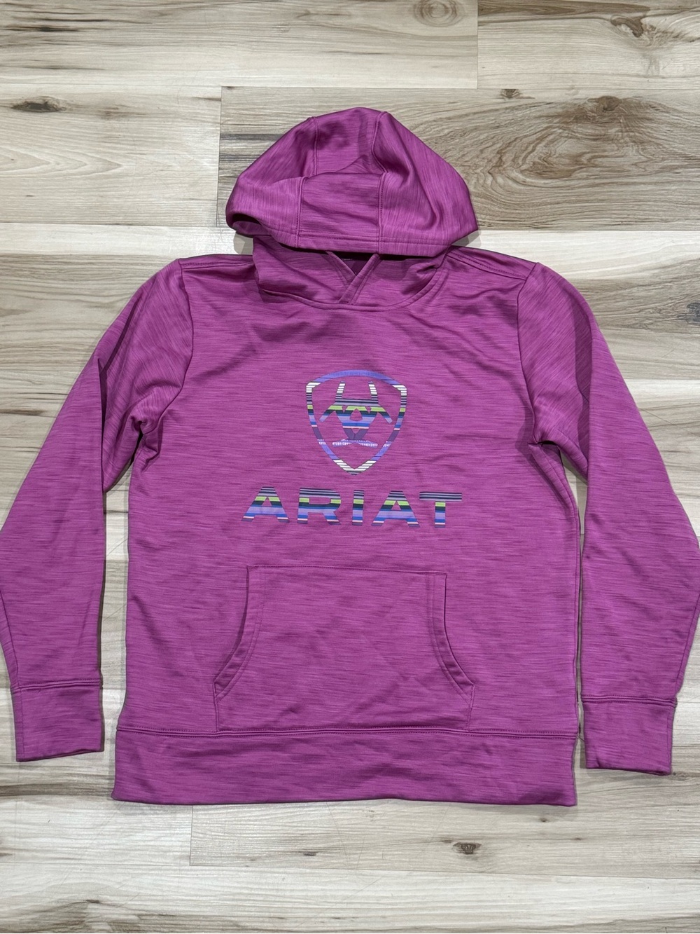 Ariat Tek Gear Meadow Mauve Sweatshirt Hoodie Women’s Medium